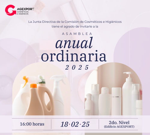 Asamblea Anual Ordinaria Cosméticos e Higiénicos 2025