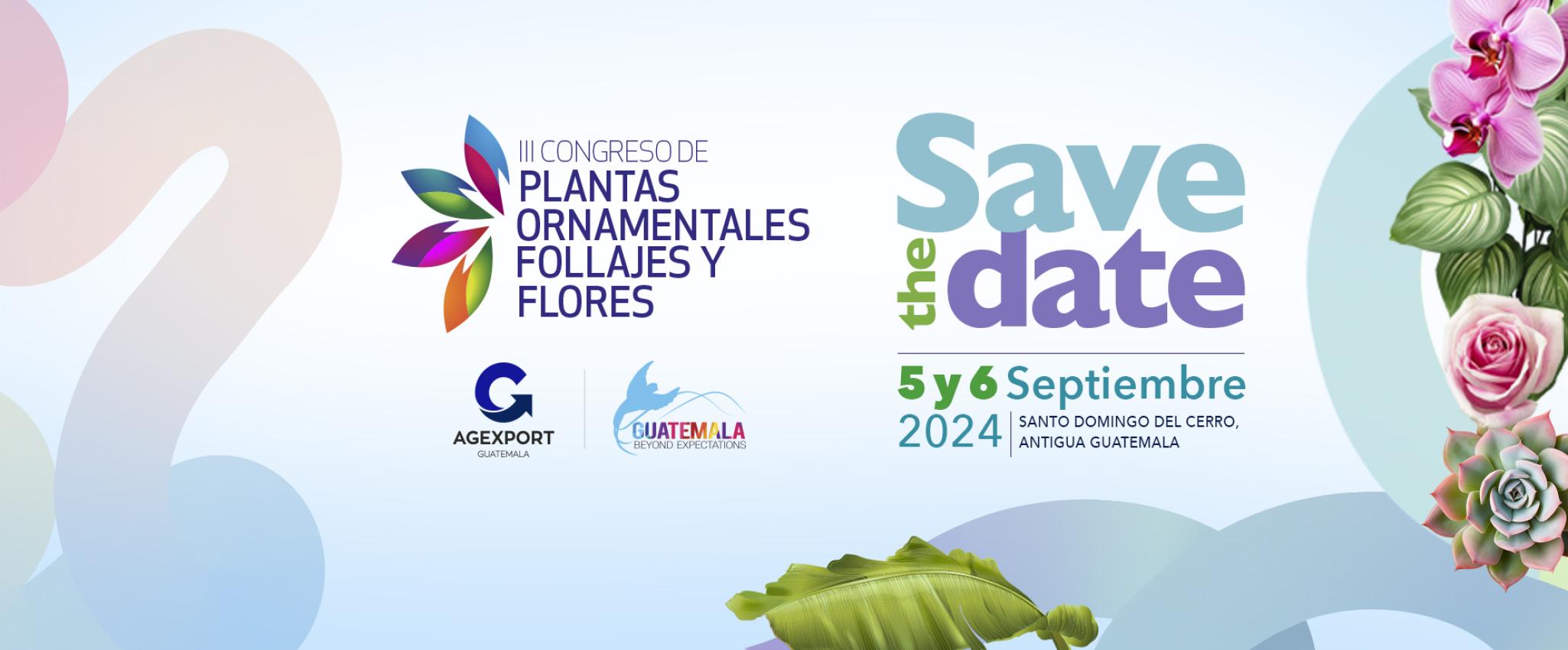 Congreso de plantas ornamentales Guatemala 2024