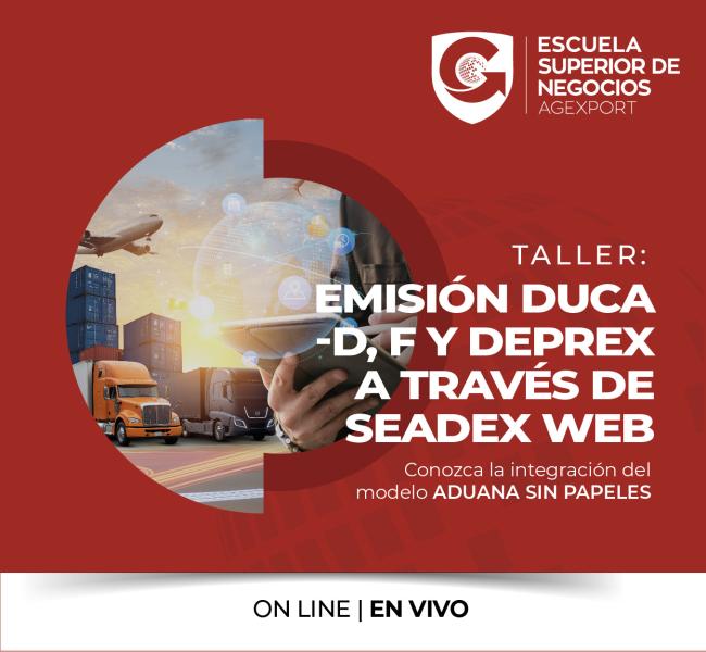 EMISIÓN DUCA D, F Y DEPREX A TRAVÉS DE SEADEX WEB