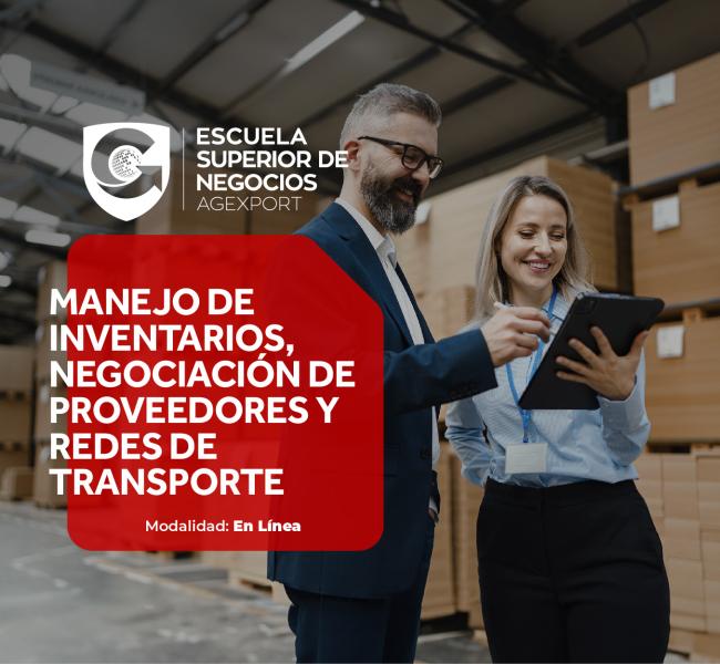 MANEJO DE INVENTARIOS, NEGOCIACIÓN DE PROVEEDORES Y REDES DE TRANSPORTE 